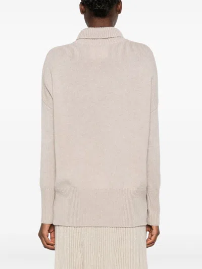 Lisa Yang Heidi Cashmere Turtle-neck Sweater In Neutral