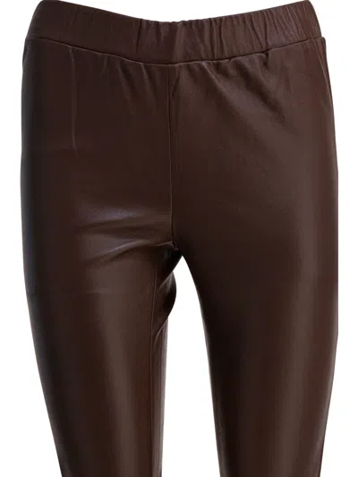 Max & Moi Trousers In Brown