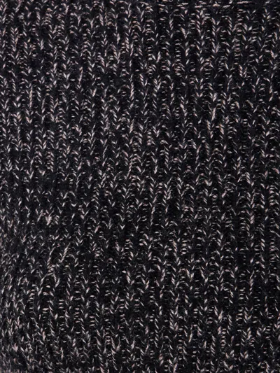 Max Mara Wool And Cashmere-blend Turtleneck Sweater In Gray