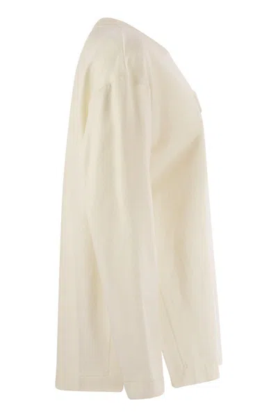 Max Mara Berma Sweatshirt In Neutral