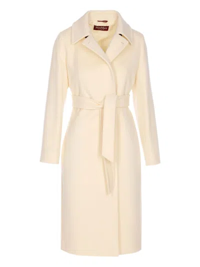 Max Mara Studio Bcollag Dressing Gown Coat In Neutral