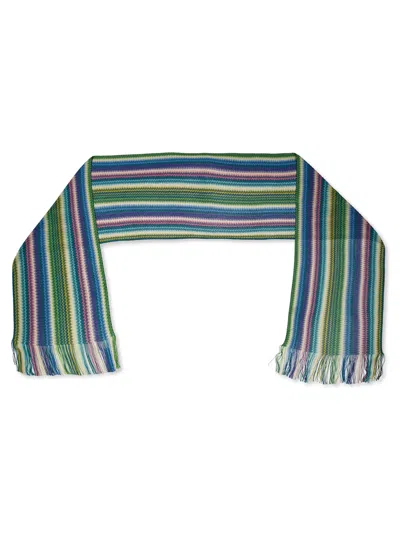 Missoni Zig Zag Striped Scarf In Multi