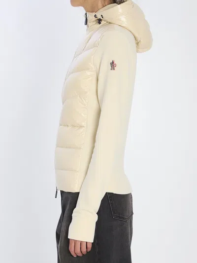 Moncler Cardigan Sweater In Neutral