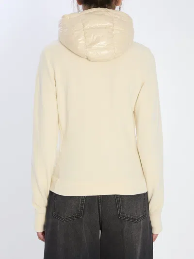 Moncler Cardigan Sweater In Neutral