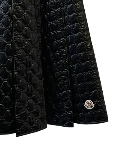Moncler Padded Midi Skirt With Square Quilting In Multi
