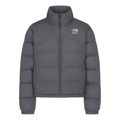 The North Face X Skims Fw25 2000 Retro Nuptse Jacket 'gunmetal' In Multi