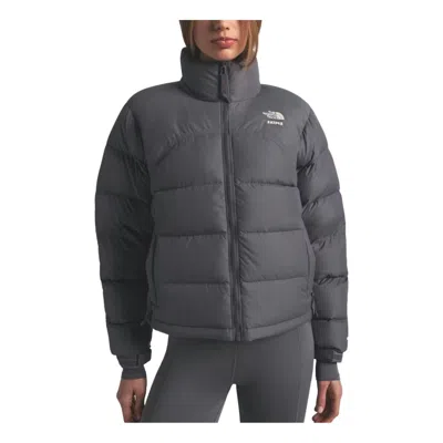 The North Face X Skims Fw25 2000 Retro Nuptse Jacket 'gunmetal' In Multi