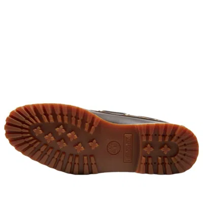 Timberland Authentics 3-eye Lug Boat Shoes In Brown