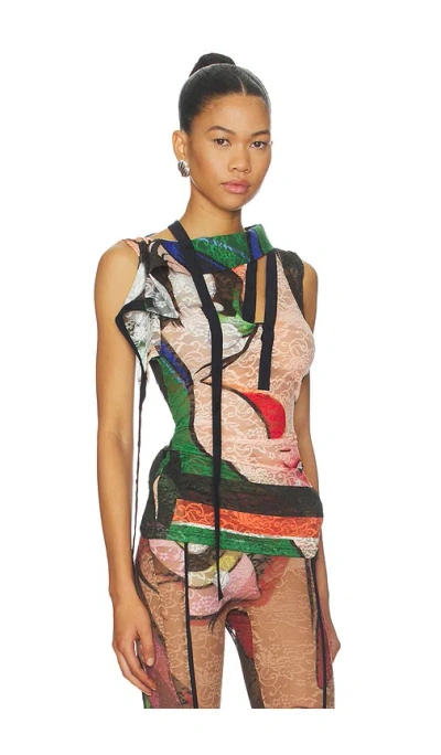 Ottolinger Ada Top Lace In Multi