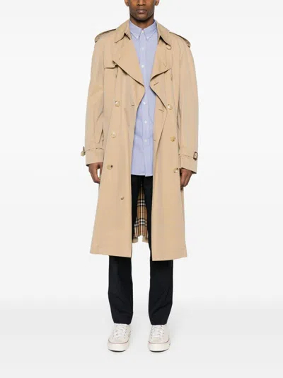 Polo Ralph Lauren Slim Fit Striped Shirt With Button-down Collar In Blue