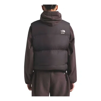 The North Face X Skims Fw25 1996 Nuptse Vest 'phoenix' In Gray