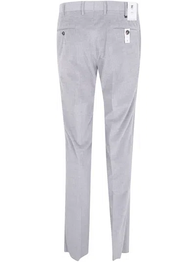 Pt01 "slim" Trousers In Gray