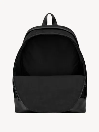 Saint Laurent Versatile Backpack Featuring Adjustable Straps In Black