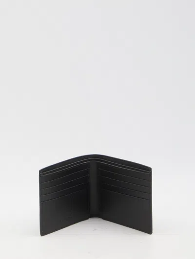 Saint Laurent East/west Wallet In Smooth Leather In Black