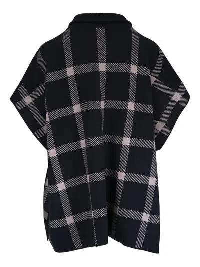Kinross Cashmere Zipped Checked Jacket In Multi