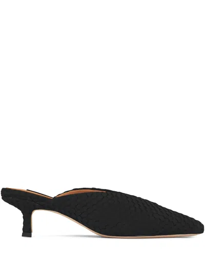 Naghedi Point-toe Mules In Black
