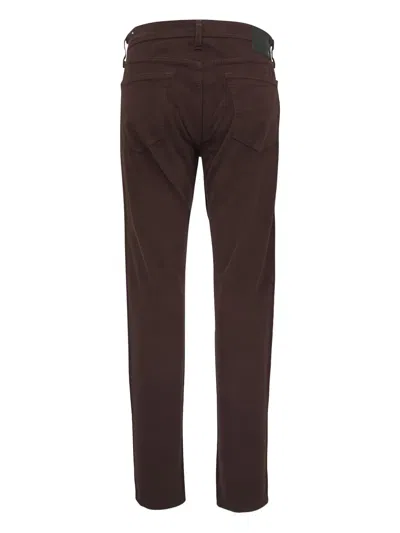 Ag Corduroy Trousers In Brown
