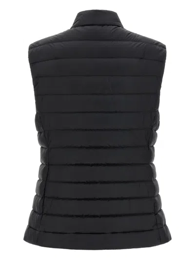 Moncler Igens Quilted Longue Gilets In Black