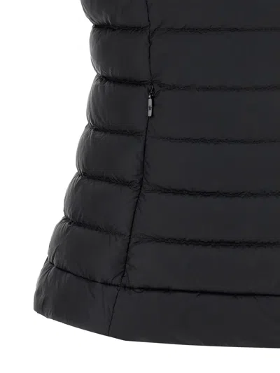 Moncler Igens Quilted Longue Gilets In Black