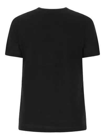 Co Crew-neck T-shirt In Black