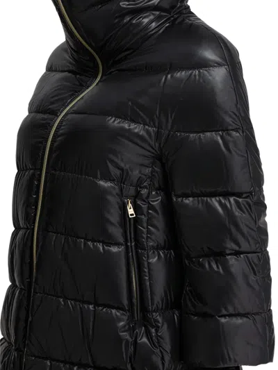 Herno Padded Coat In Black