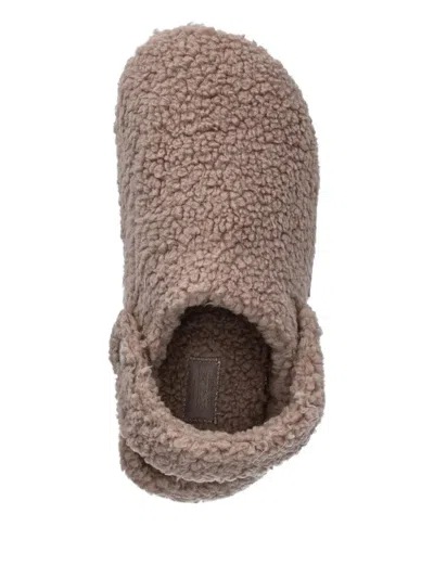 Crocs Slingback Slippers In Brown