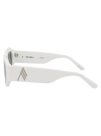 Attico The  White/silver/grey Acetate Sunglasses