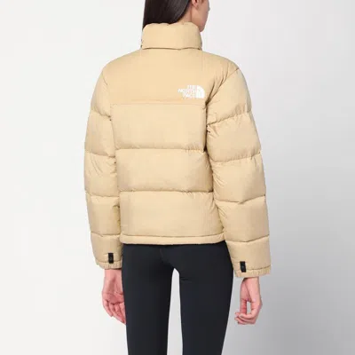 The North Face 1996 Retro Nuptse Khaki Stone Down Jacket In Brown