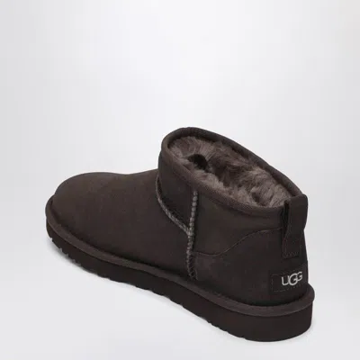 Ugg Classic Ultra Mini Ankle Boots Dusty Cocoa In Brown