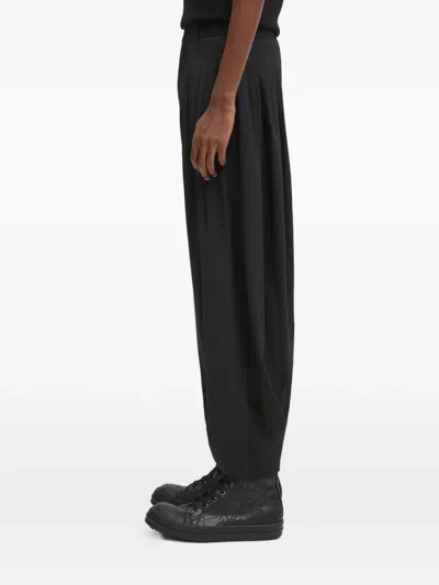 Ader Error Pleated Trousers In Black
