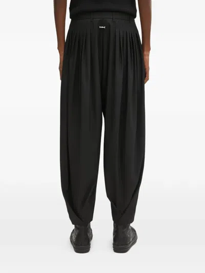 Ader Error Pleated Trousers In Black