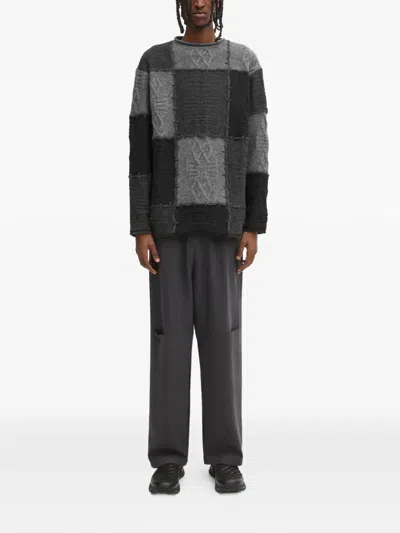 Ader Error Panel Trousers In Gray