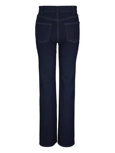 Nili Lotan Straight Denim In Blue