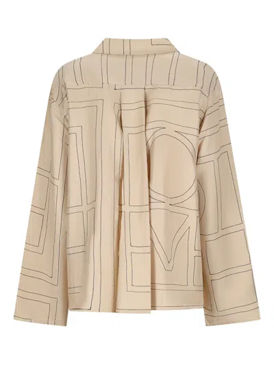 经典LOGO真丝上衣