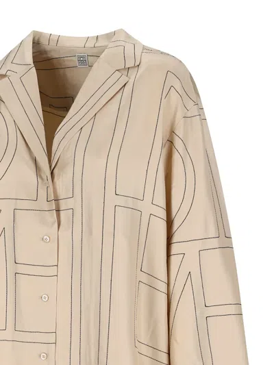 经典LOGO真丝上衣