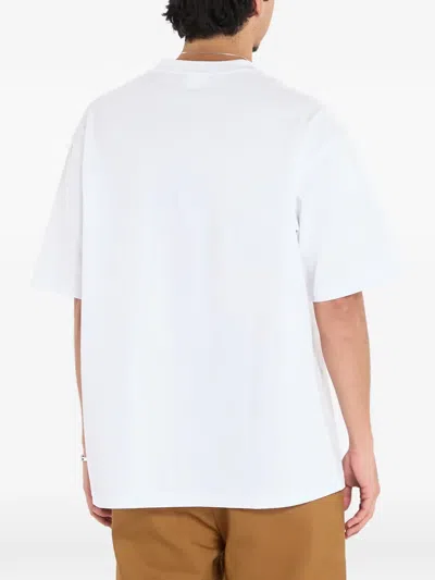 A Bathing Ape Apple-graphic T-shirt In White