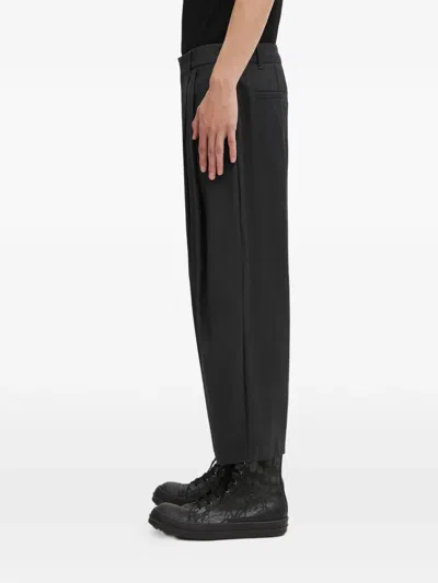 Ader Error Pleated Trousers In Green
