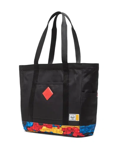 Herschel Supply Co X Lego® 24.5l Herschel Heritage™ Tote Bag In Black