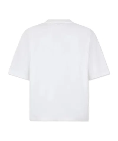 Dsquared2 Monkey Business Loose Fit T-shirt In White