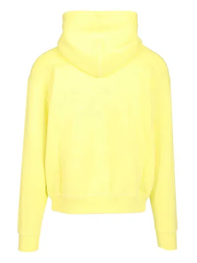 Tom Ford Organic Cotton Hoodie Sweatshirt Sweatshirts Yellow In Yellow