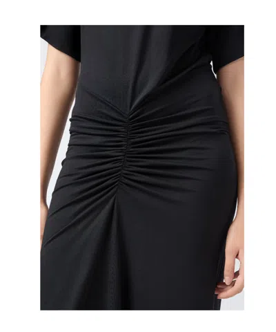 The Andamane Lennox Midi Dress In Black
