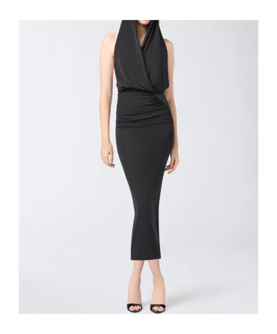 The Andamane Annie Midi Dress In Black
