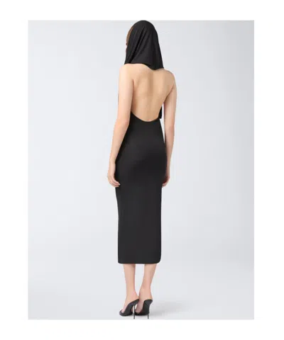 The Andamane Annie Midi Dress In Black