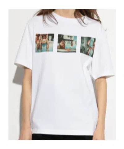 Dsquared2 Crew Neck T-shirt In White