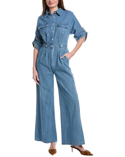 Gracia Denim Jumpsuit In Multi