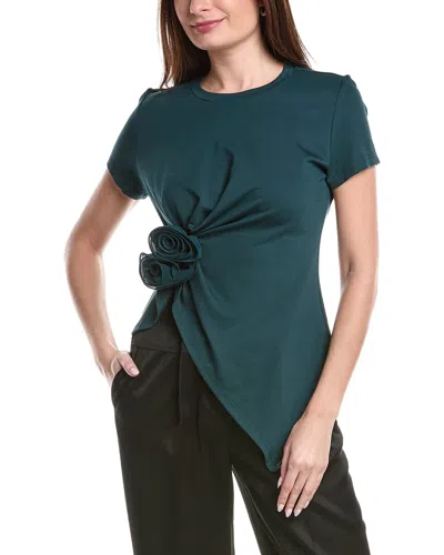 Gracia Flower Top In Multi