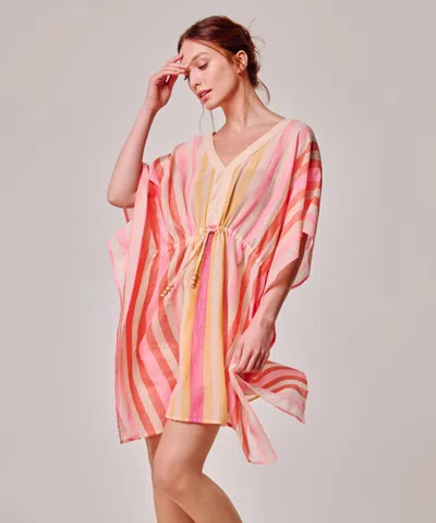 Echo New York Cabana Stripe Caftan