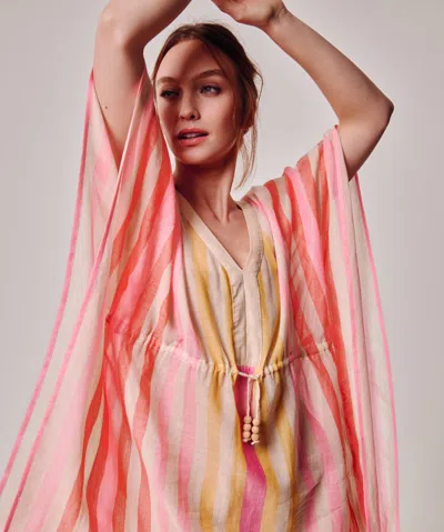 Echo New York Cabana Stripe Caftan