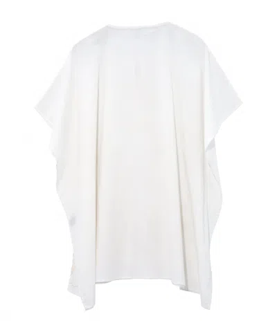 Echo New York Neptune's Garden Caftan In White