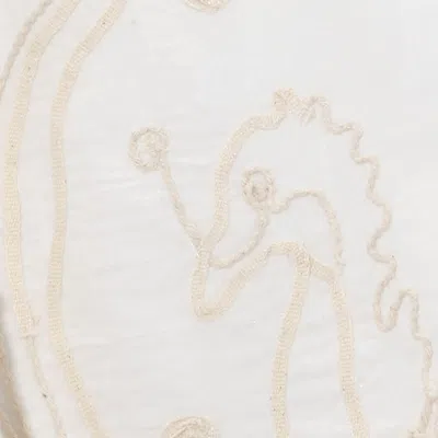 Echo New York Neptune's Garden Caftan In White